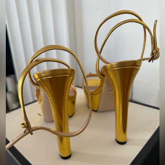 Gucci Horsebit Sandal 37.5 - Picture 3 of 7